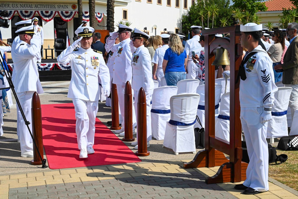 Naval Station Rota Change of Command Ceremony