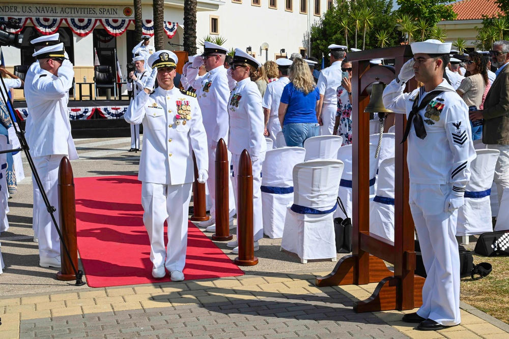 Naval Station Rota Change of Command Ceremony