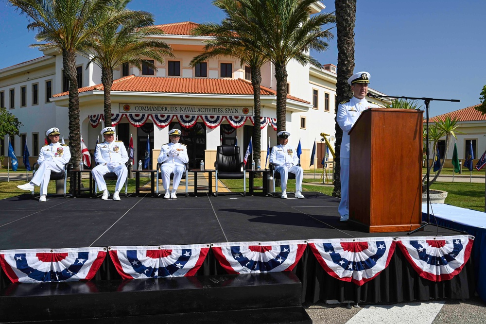 Naval Station Rota Change of Command Ceremony