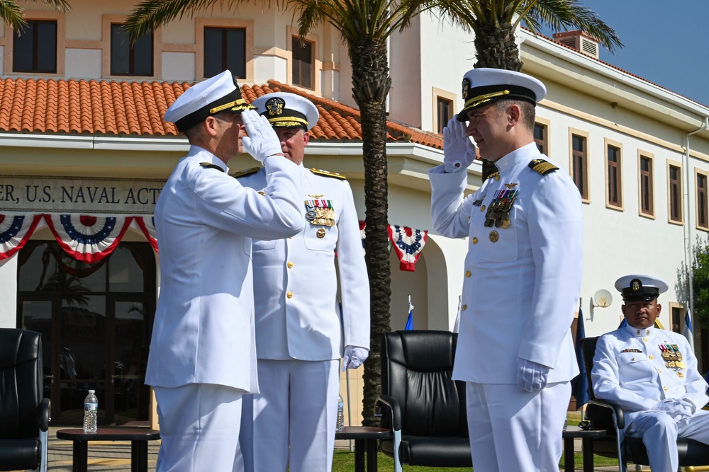 Naval Station Rota Change of Command Ceremony