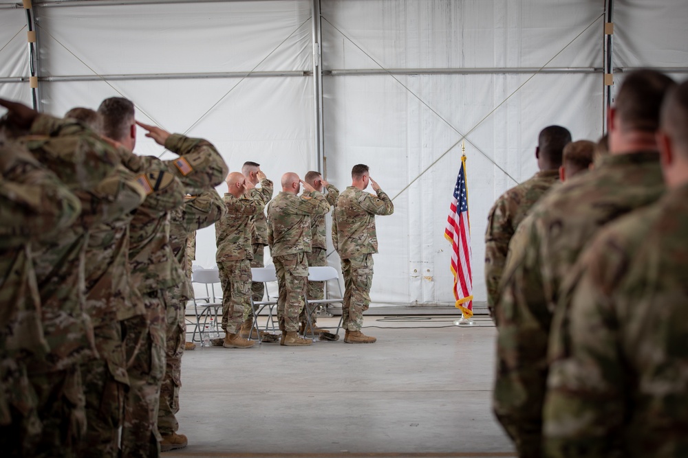 NATO-led Kosovo Force, Task Force Aviation conducts Transfer of Authority Ceremony