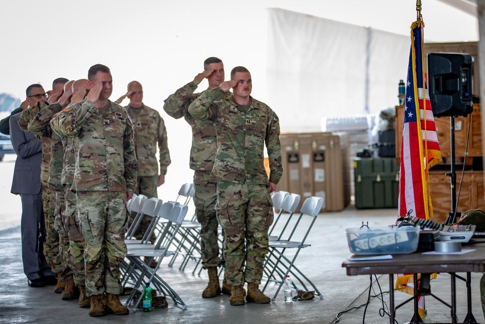 NATO-led Kosovo Force, Task Force Aviation conducts Transfer of Authority Ceremony