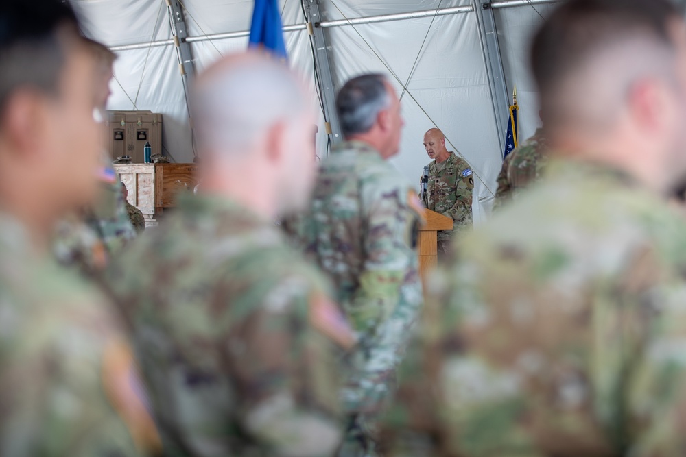 NATO-led Kosovo Force, Task Force Aviation conducts Transfer of Authority Ceremony