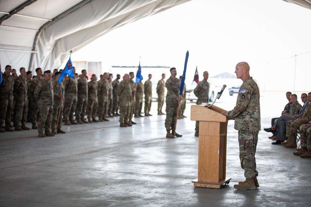NATO-led Kosovo Force, Task Force Aviation conducts Transfer of Authority Ceremony