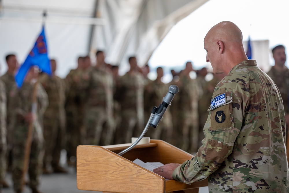 NATO-led Kosovo Force, Task Force Aviation conducts Transfer of Authority Ceremony