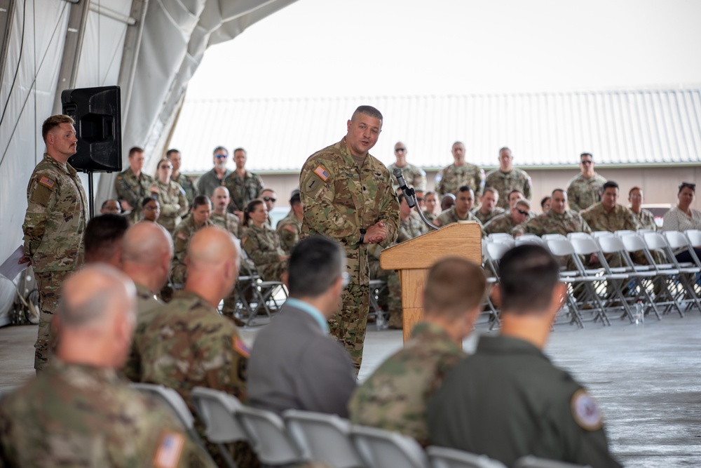 NATO-led Kosovo Force, Task Force Aviation conducts Transfer of Authority Ceremony