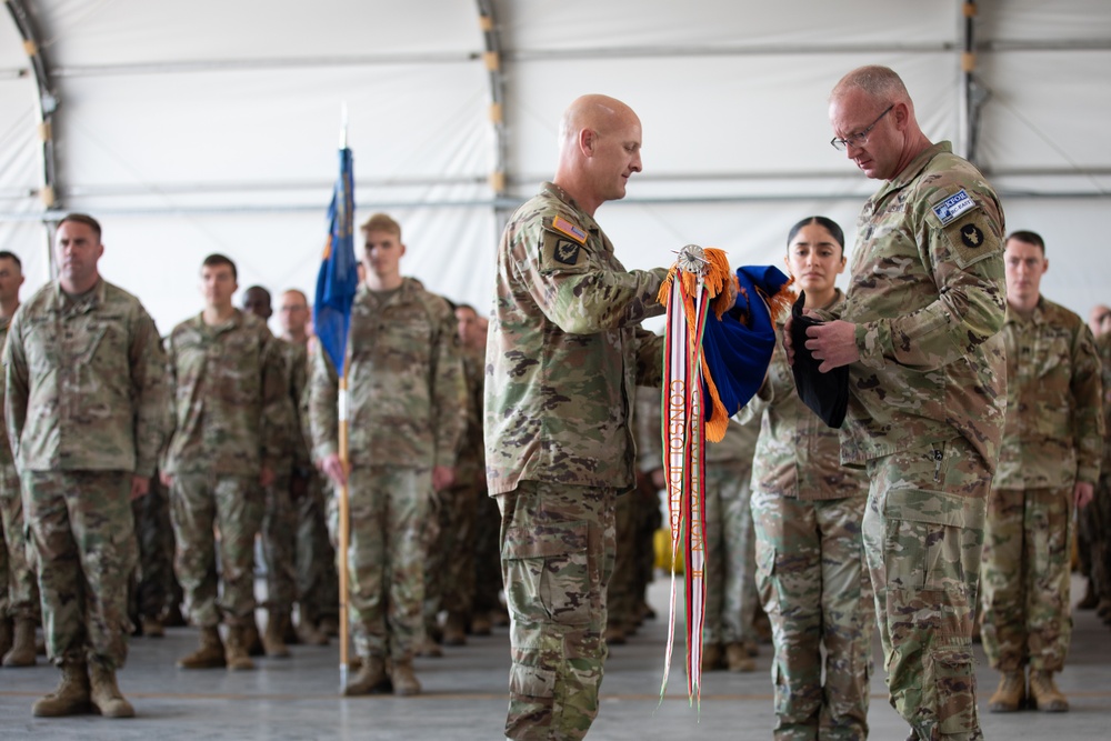 NATO-led Kosovo Force, Task Force Aviation conducts Transfer of Authority Ceremony