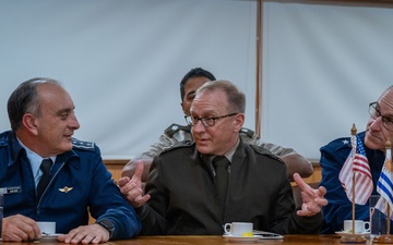 Uruguayan, Connecticut Guard Leaders Discuss Training, Cooperation in Montevideo