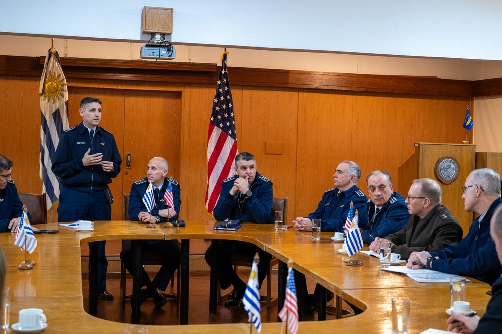 Connecticut Guard, Uruguayan Air Force Leaders Strengthen Ties in Montevideo