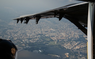 U.S. Army Parachute Team jumps for Army 250