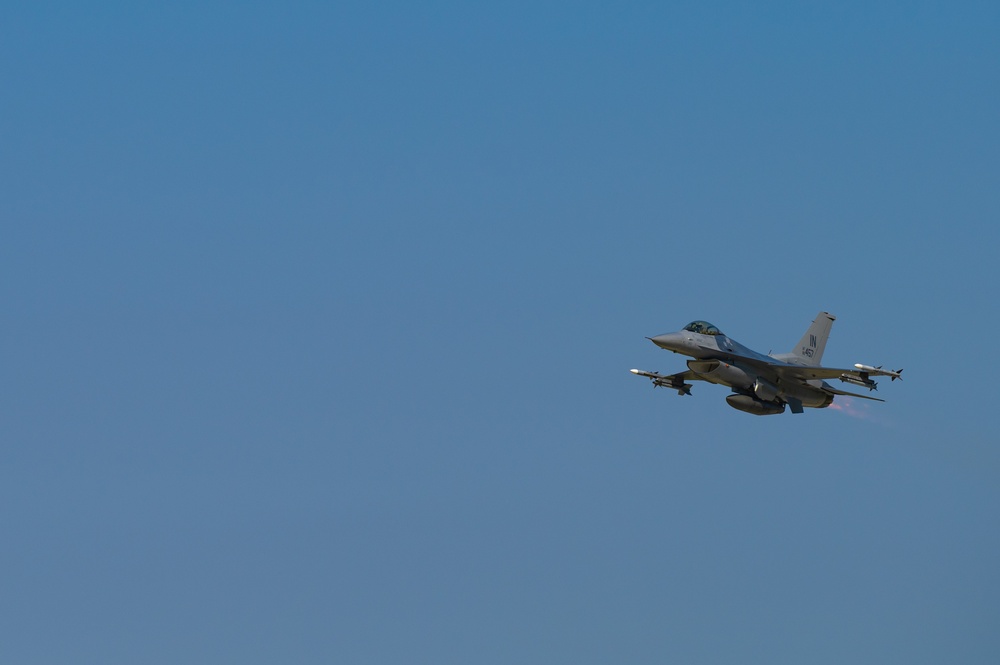 Jets take to the sky for training mission