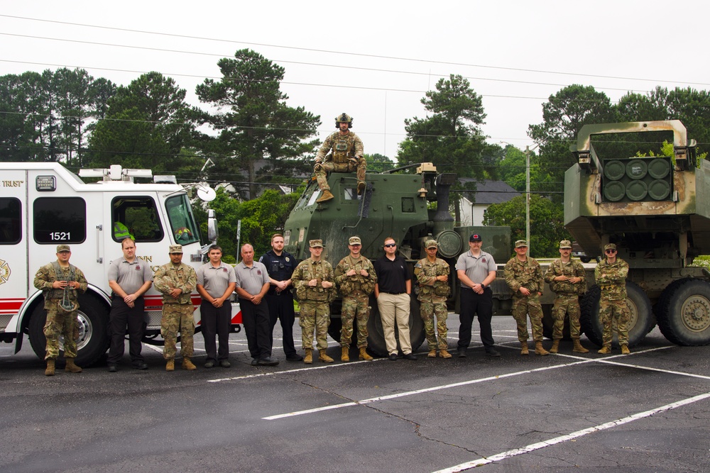 NCNG 5th-113th's Touch-A-Truck Experience
