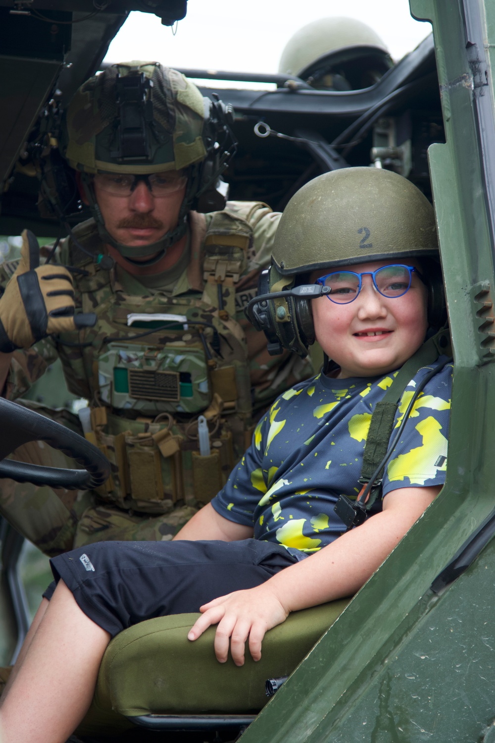 NCNG 5th-113th's Touch-A-Truck Experience