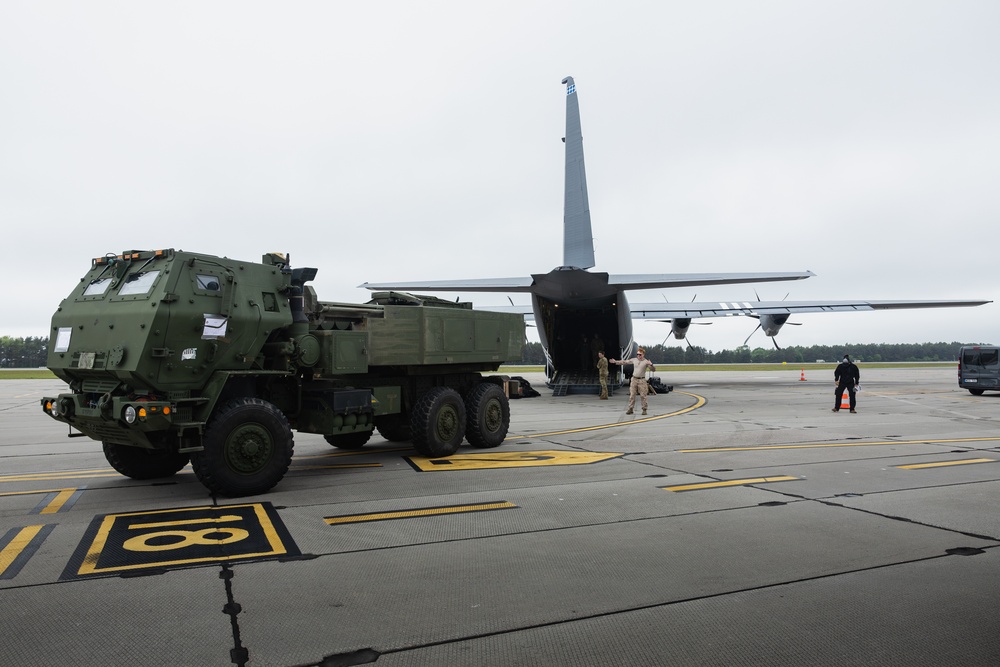U.S. Marines bring high-powered rocket system to Romania during joint exercise