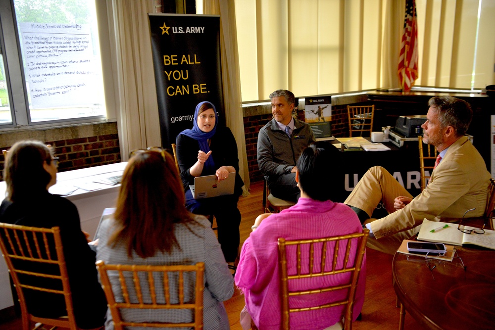 Soldiers and educators celebrate Army 250th Birthday by building relationships