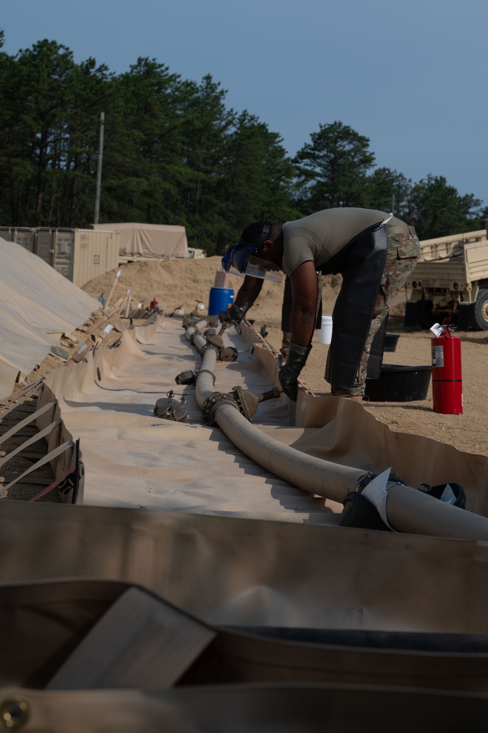 From fuel to fresh water: Army Reserve units across the U.S. participate in QLLEX
