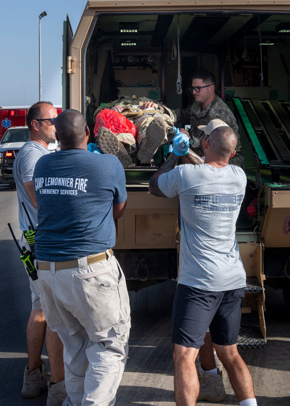 Joint training, one mission: Mass casualty exercise enhances emergency response at CLDJ