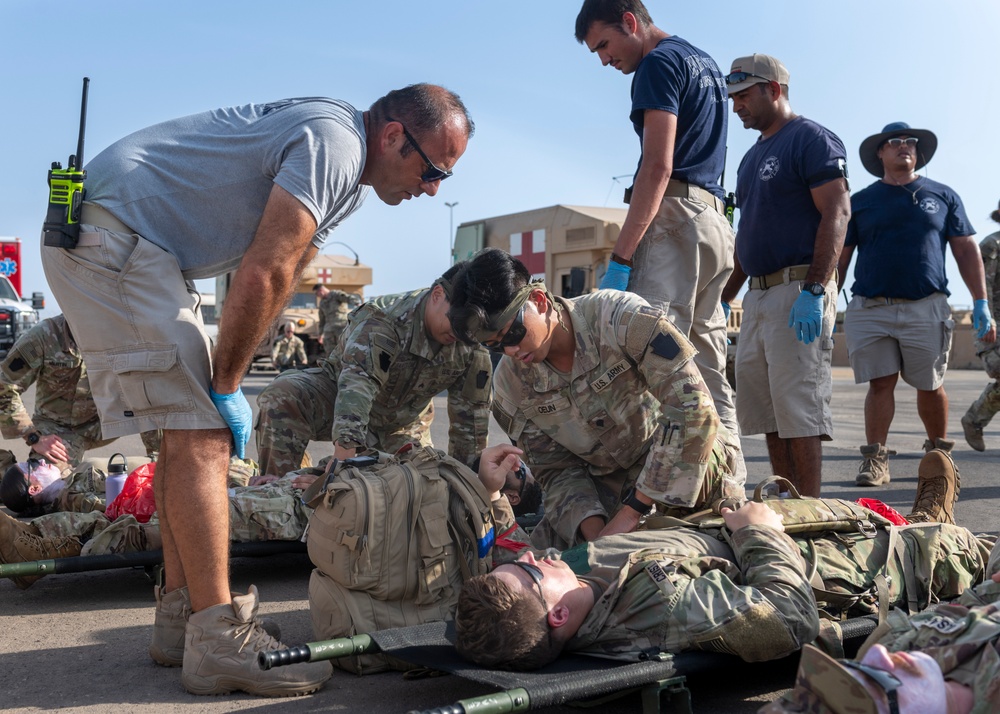 Joint training, one mission: Mass casualty exercise enhances emergency response at CLDJ