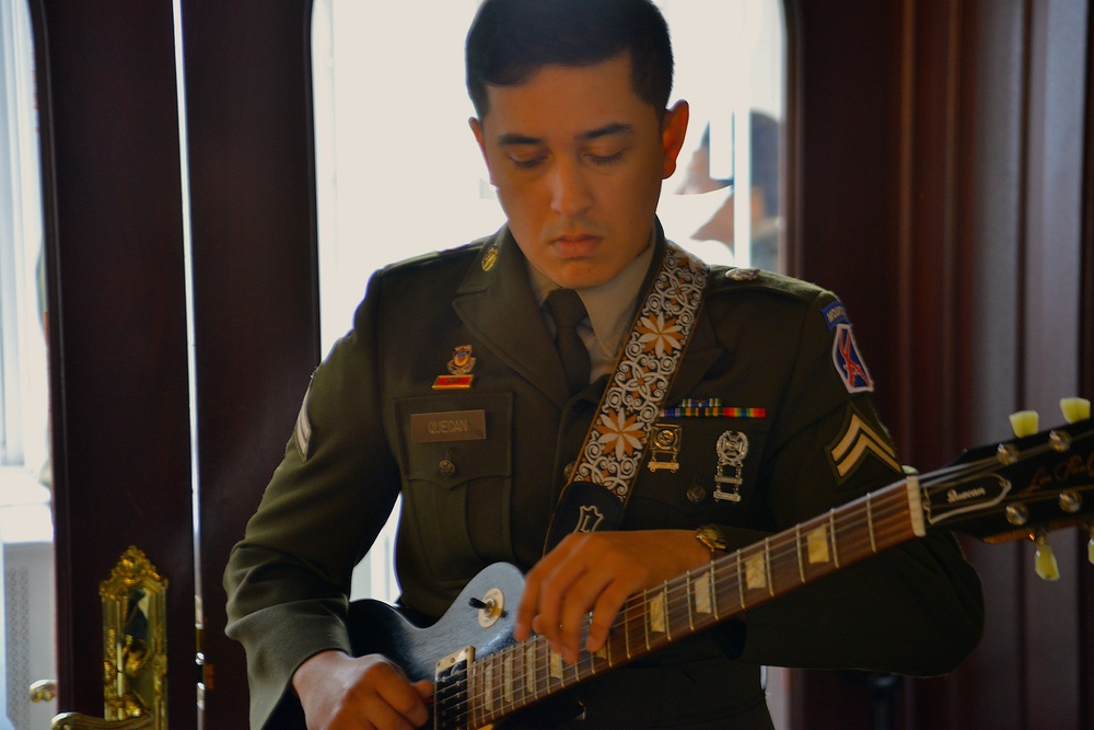 10th MTN DIV Band performs for educators at NYCRB Army 250th Birthday event
