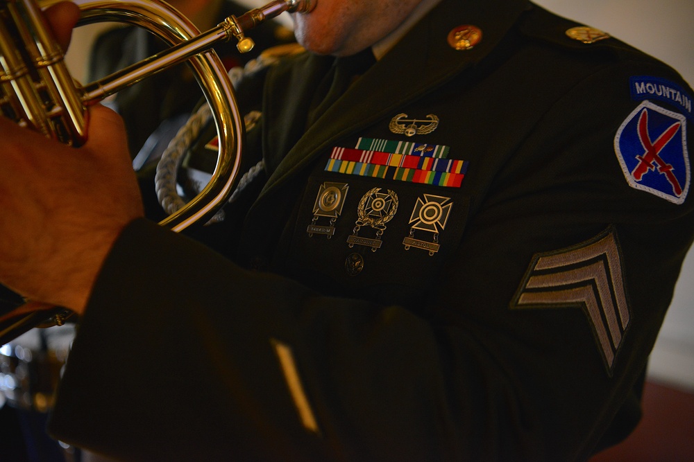 10th MTN DIV Band performs for educators at NYCRB Army 250th Birthday event
