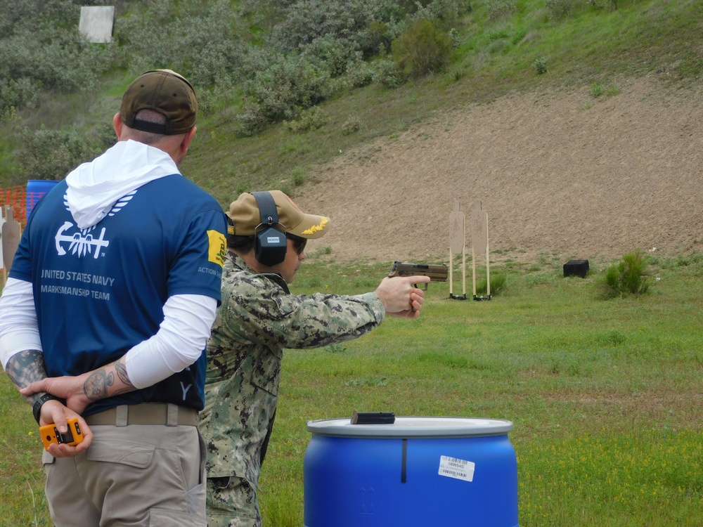 Medical Officer Recruiter Serves as Action Shooting Team Director