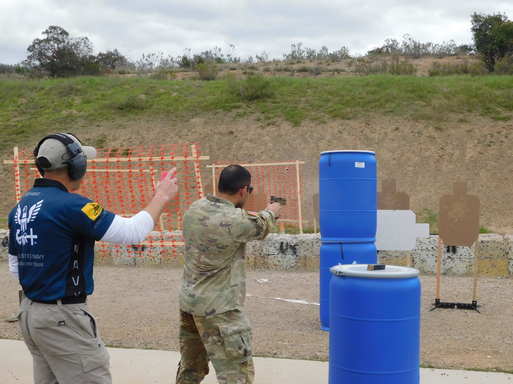 Medical Officer Recruiter Serves as Action Shooting Team Director