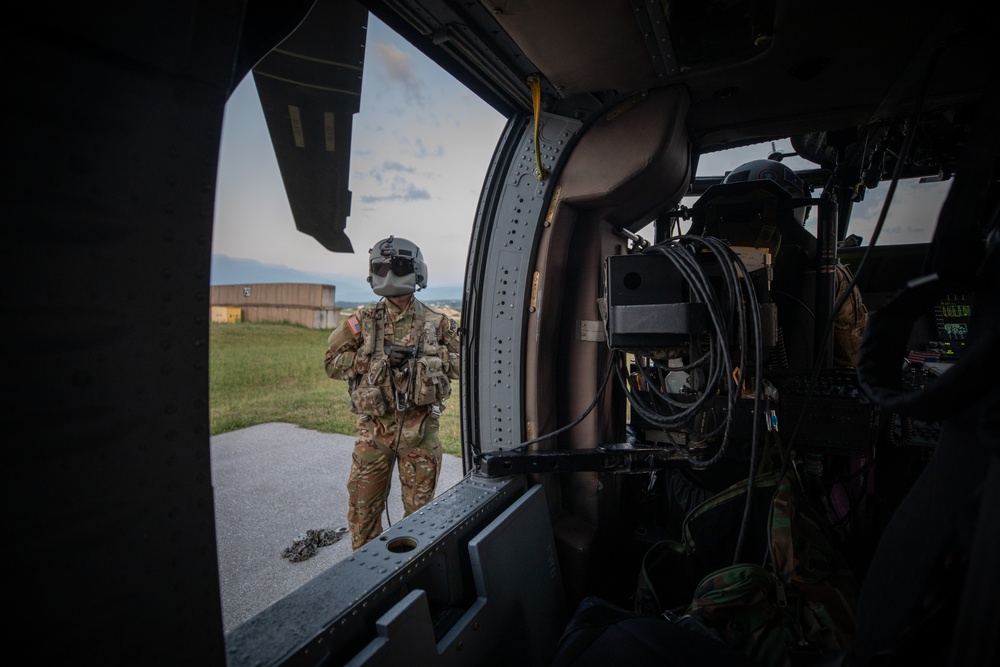 NATO-led KFOR 34 Task Force Aviation Conducts Aerial Insertion Operations in Kosovo