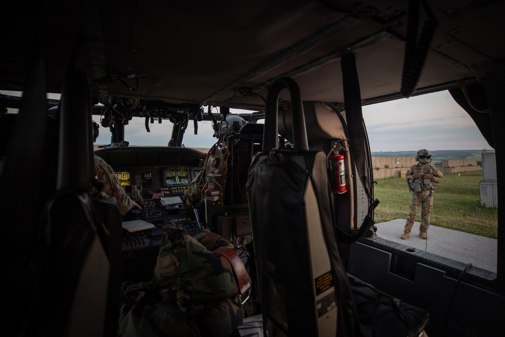 NATO-led KFOR 34 Task Force Aviation Conducts Aerial Insertion Operations in Kosovo