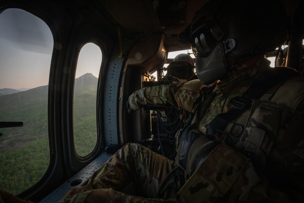 NATO-led KFOR 34 Task Force Aviation Conducts Aerial Insertion Operations in Kosovo
