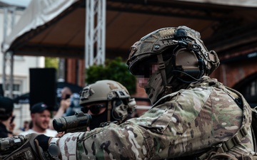Green Berets and Latvian Special Operations Forces Conduct Joint Capabilities Demonstration in Riga