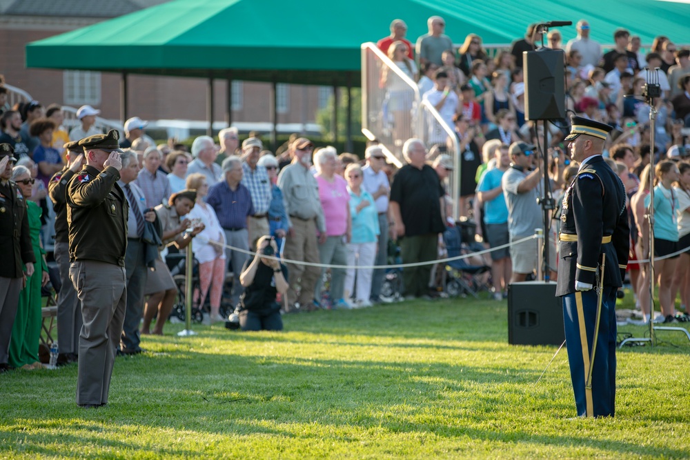 Twilight Tattoo hosted by the U.S. Army Reserve