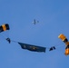 U.S. Army Parachute Team jumps for Army 250 at Twilight Tattoo