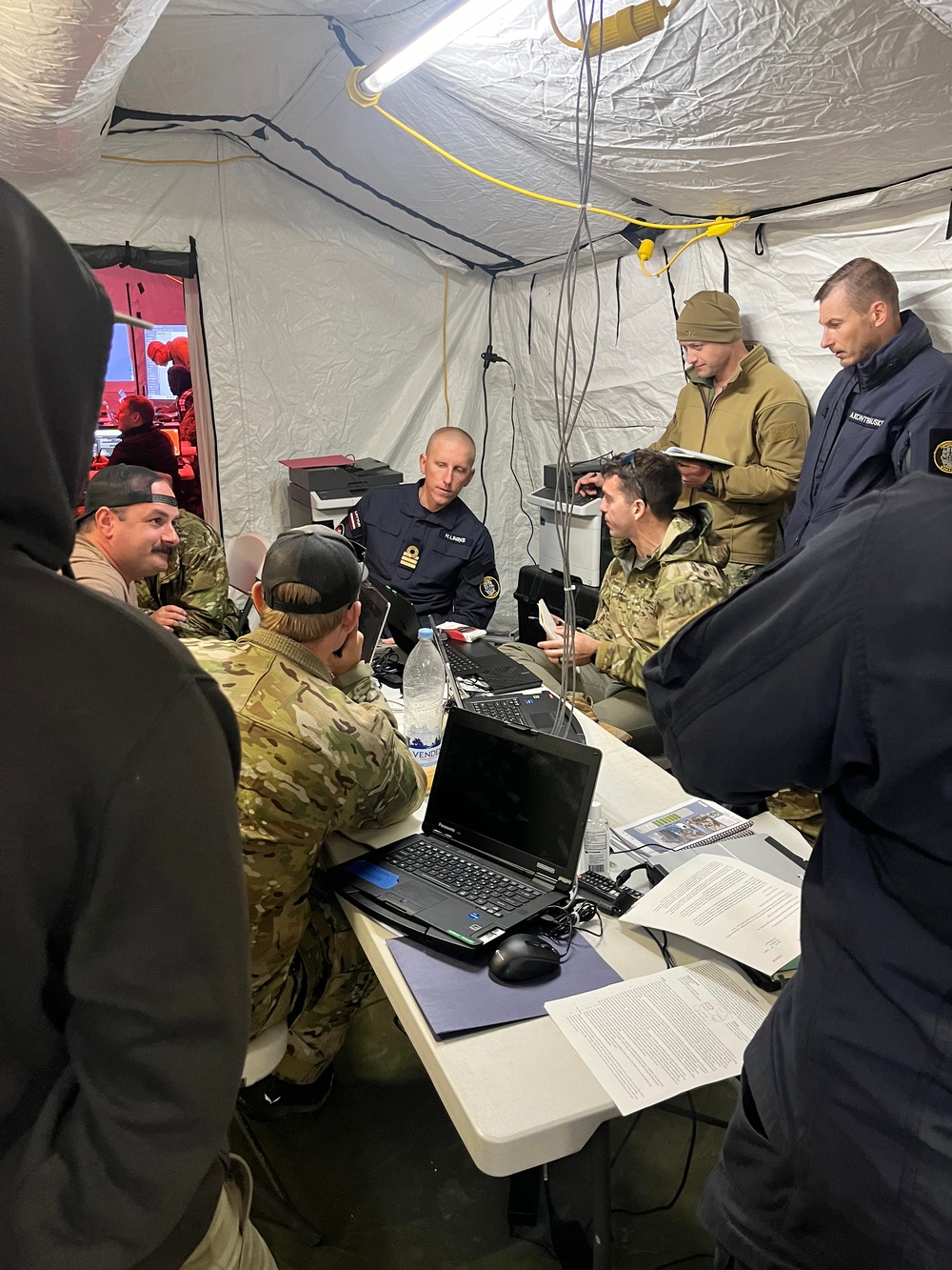 BALTOPS 25 - EODMU 8 Meets with Latvian Dive Unit