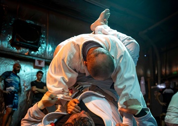 CJTF-HOA trains jiu-jitsu with French, Japanese partners