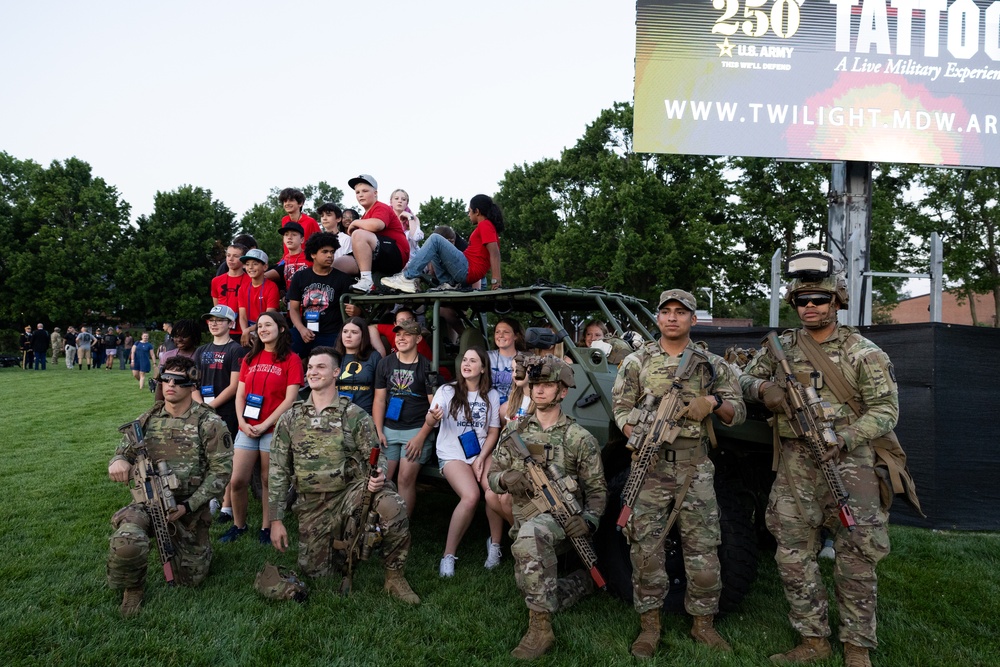2025 Army Birthday Twilight Tattoo