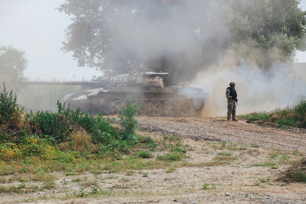 7th Engineer Brigade Conducts Wet Gap Crossing In Romania