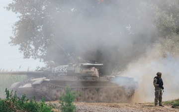 7th Engineer Brigade Conducts Wet Gap Crossing In Romania