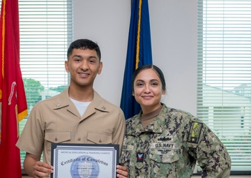 How the Navy saved one sailor, and inspired another