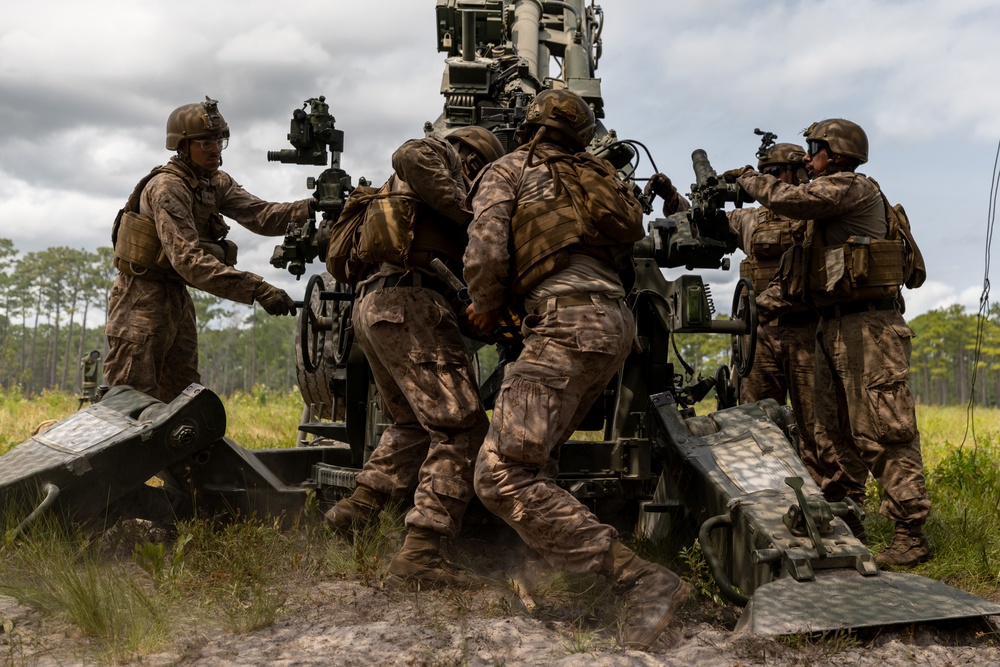 22nd MEU (SOC) | Golf Battery, BLT 3/6 Artillery Range
