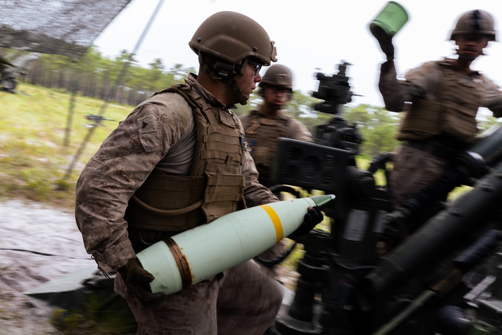 22nd MEU (SOC) | Golf Battery, BLT 3/6 Artillery Range