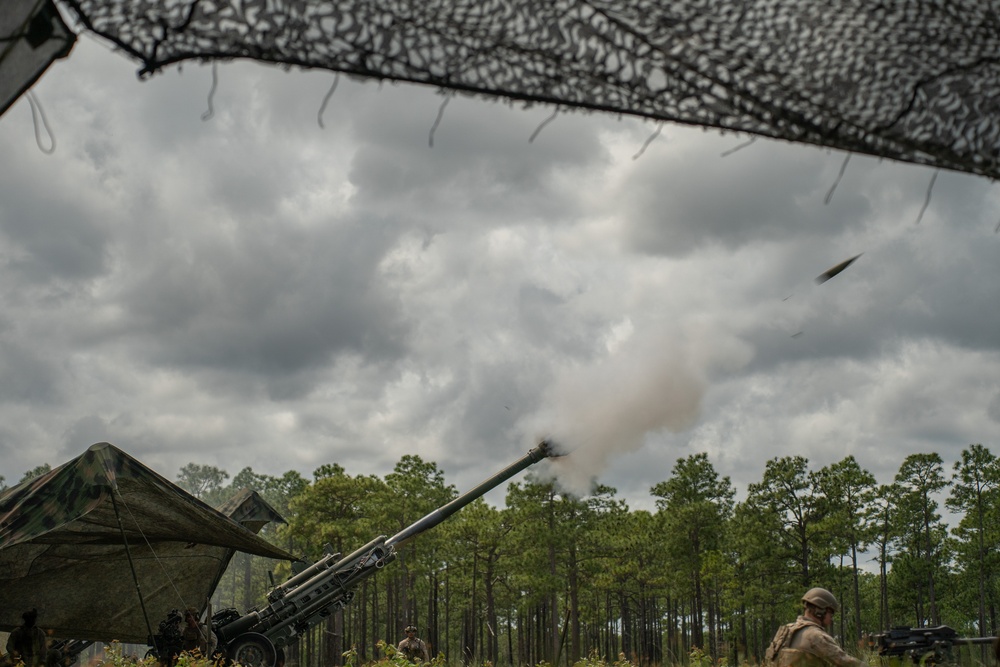 22nd MEU (SOC) | Golf Battery, BLT 3/6 Artillery Range