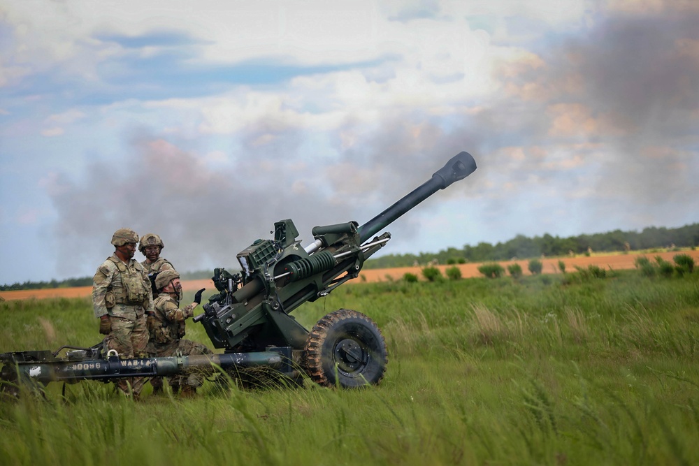 82nd Airborne Division: Artillery Live-Fire Training