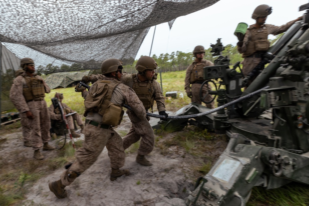 22nd MEU (SOC) | Golf Battery, BLT 3/6 Artillery Range