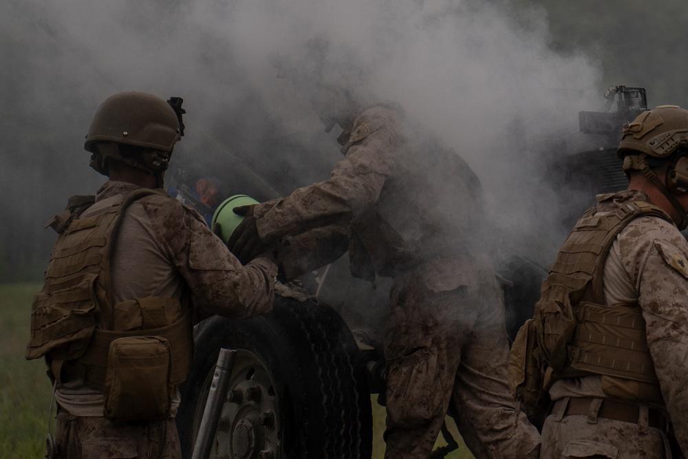 22nd MEU (SOC) | Golf Battery, BLT 3/6 Artillery Range