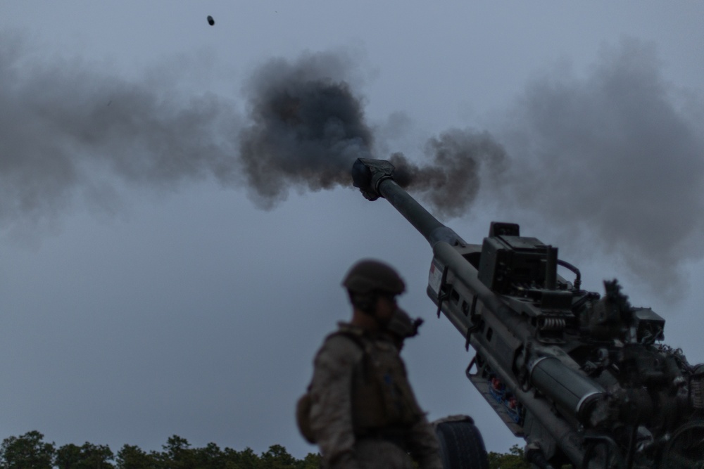 22nd MEU (SOC) | Golf Battery, BLT 3/6 Artillery Range