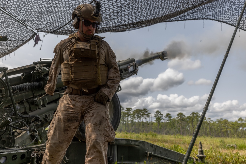22nd MEU (SOC) | Golf Battery, BLT 3/6 Artillery Range
