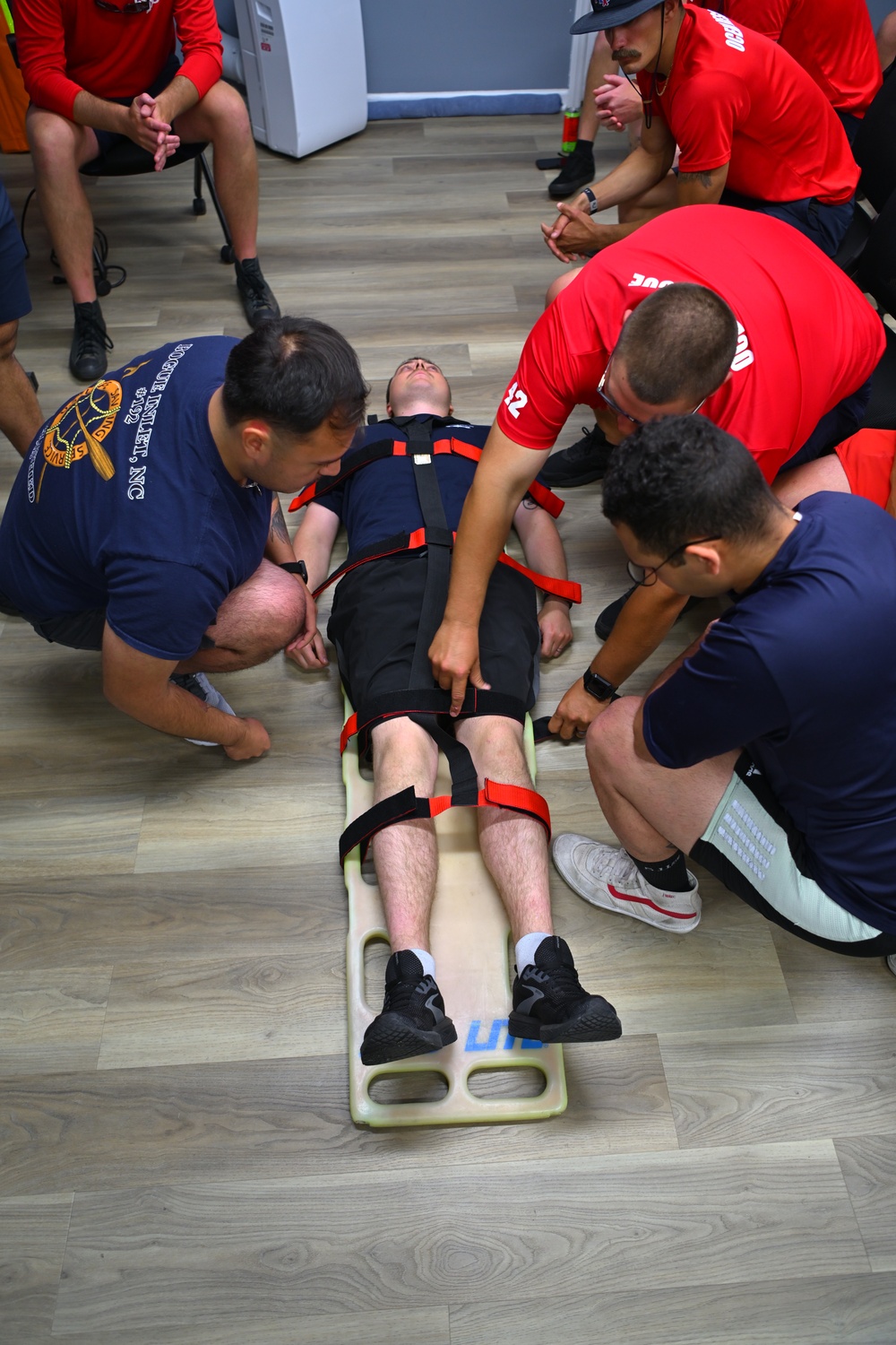 Coast Guard conducts joint training with Indian Beach Fire Department