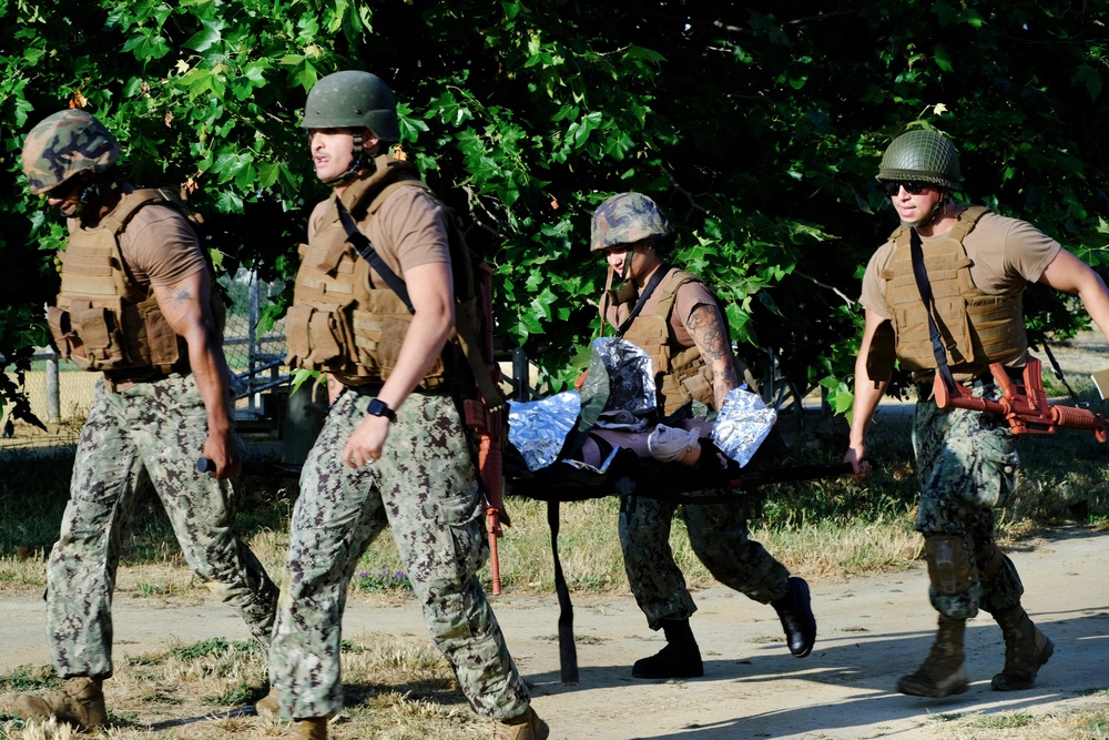 Built for the Fight: Corpsmen Excel in Trauma Exercise at Rota’s Corpsman Cup