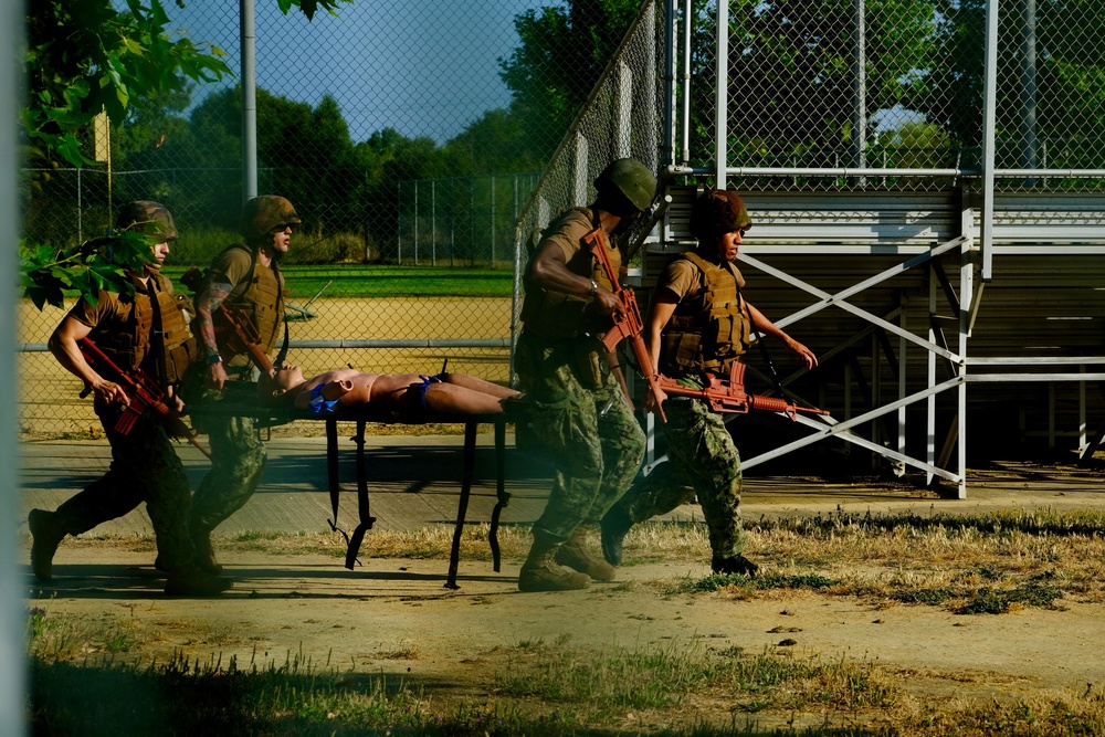 Built for the Fight: Corpsmen Excel in Trauma Exercise at Rota’s Corpsman Cup