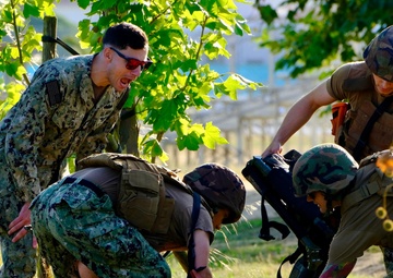 Built for the Fight: Corpsmen Excel in Trauma Exercise at Rota’s Corpsman Cup